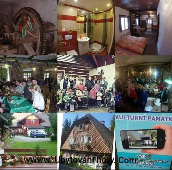 Roubenka Mlyn U Skaly Destne V Orlickych Horach Volne Terminy 5 Bytu Zewnętrze zdjęcie